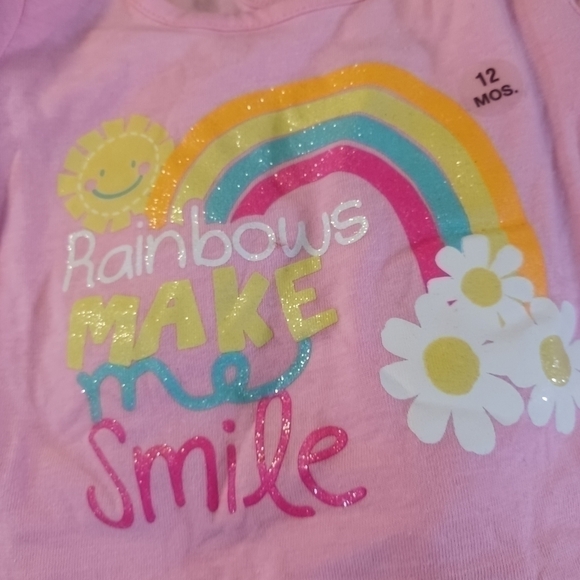 🍼Wonderkids Girls Printed 2Pc. Set 12M - Picture 4 of 7